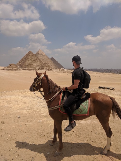 Me at the Pyramids