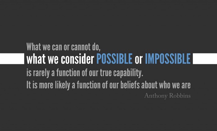 A quote from Tony Robbins